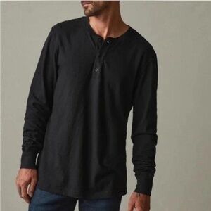 Tecovas Men's Slub Knit Henley Long Sleeve Shirt